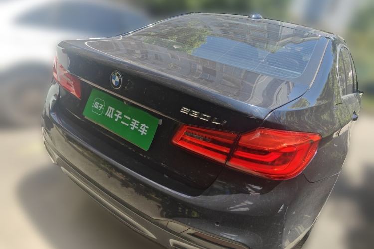 Used BMW 5 Series 2020 530Li Luxury Edition M Sport Package Rear Right 45 Deg