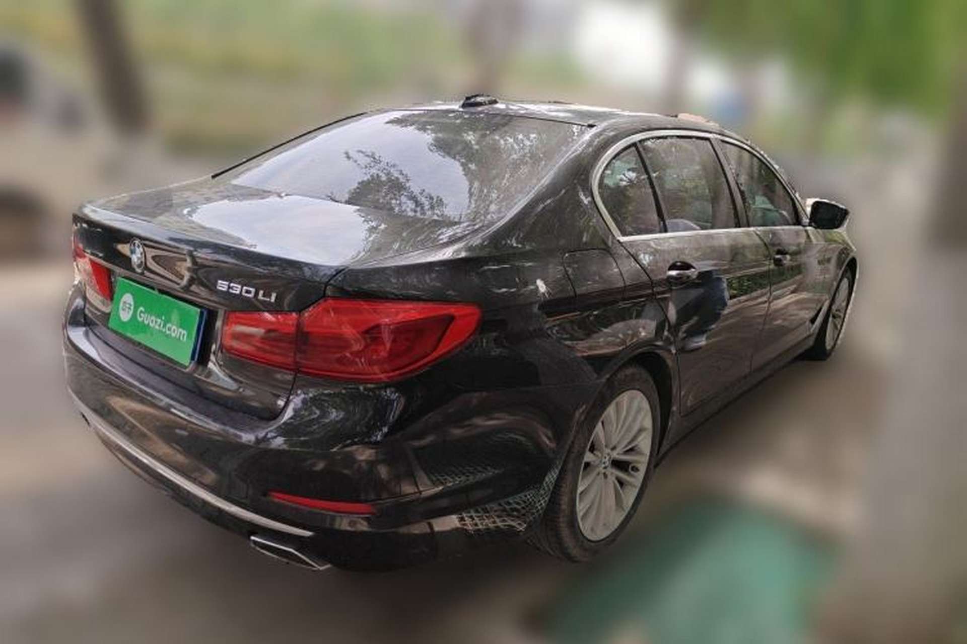 Used BMW 5 Series 2020 530Li Leading Edition Luxury Package Rear Right 45 Deg