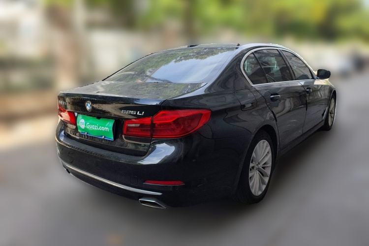 Used BMW 5 Series 2020 525Li Luxury Package Rear Right 45 Deg