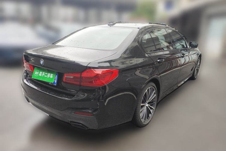 Used BMW 5 Series 2020 530Li Executive M Sport Package Rear Right 45 Deg