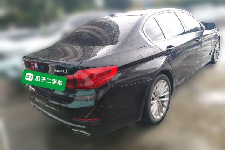 Used BMW 5 Series 2020 525Li Luxury Package Rear Right 45 Deg