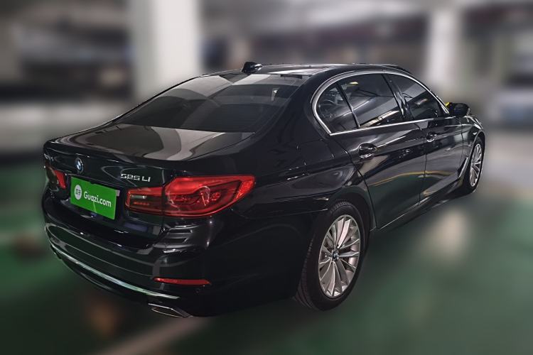 Used BMW 5 Series 2020 525Li Luxury Package Rear Right 45 Deg