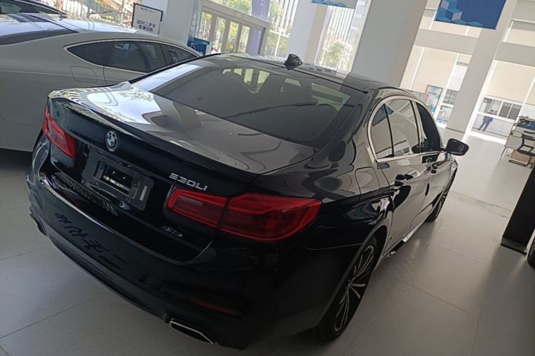 Used BMW 5 Series 2020 530Li Luxury Edition M Sport Package Rear Right 45 Deg