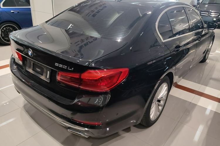Used BMW 5 Series 2020 530Li Luxury Edition Premium Package Rear Right 45 Deg