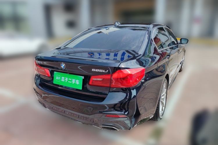 Used BMW 5 Series 2020 525Li M Sport Package Rear Right 45 Deg