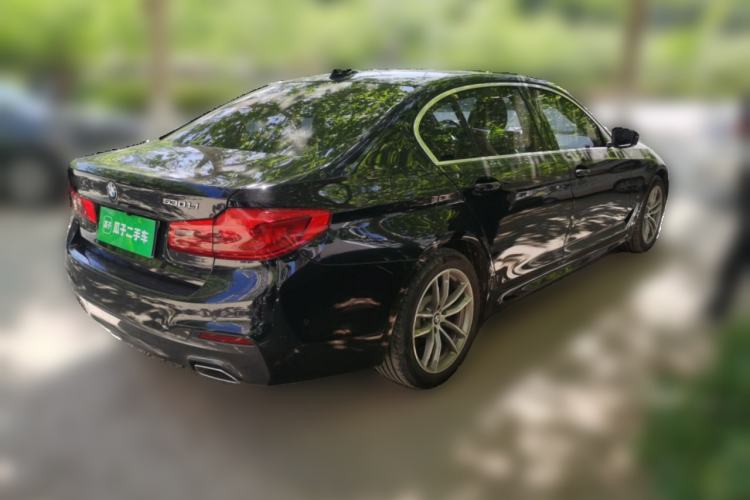 Used BMW 5 Series 2020 525Li M Sport Package Rear Right 45 Deg