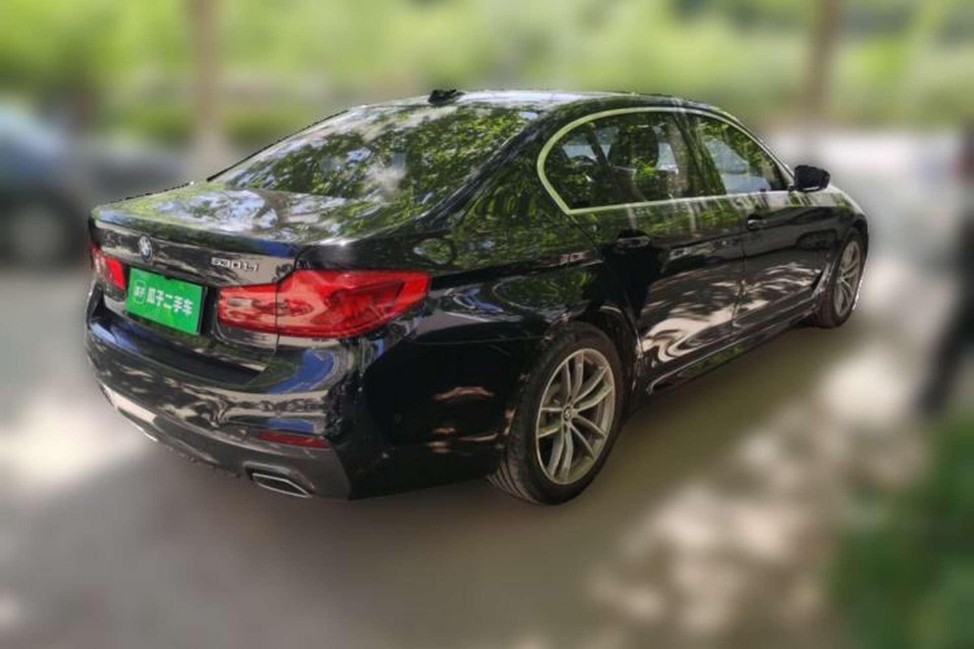 Used BMW 5 Series 2020 525Li M Sport Package Rear Right 45 Deg