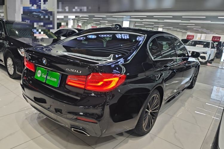 Used BMW 5 Series 2020 530Li xDrive M Sport Package Rear Right 45 Deg