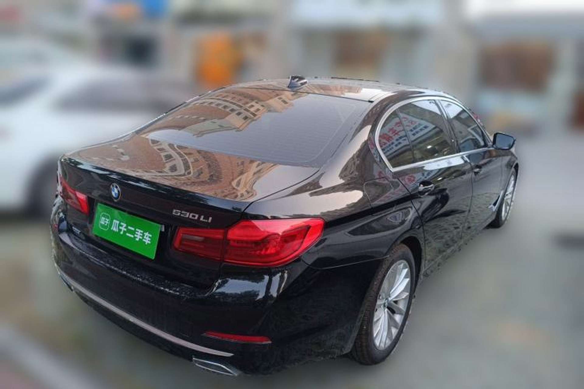 Used BMW 5 Series 2020 530Li xDrive Luxury Package Rear Right 45 Deg
