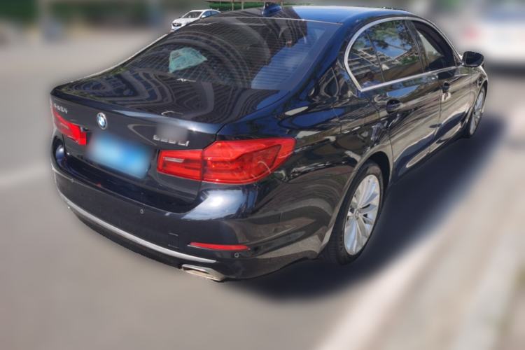 Used BMW 5 Series 2020 525Li Luxury Package Rear Right 45 Deg