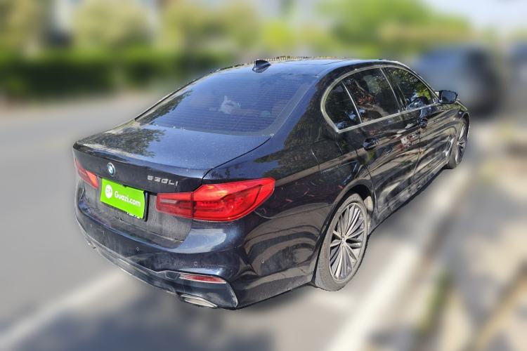 Used BMW 5 Series 2020 530Li Leading Model M Sport Package Rear Right 45 Deg