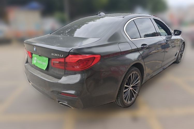 Used BMW 5 Series 2020 530Li Leading Model M Sport Package Rear Right 45 Deg