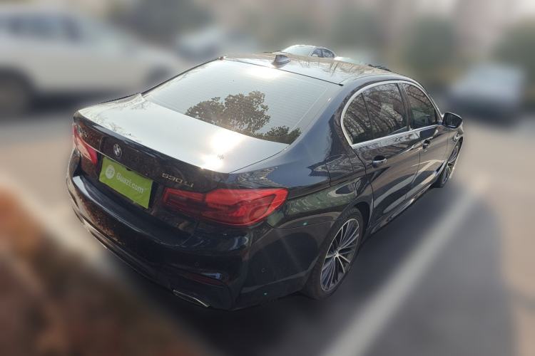 Used BMW 5 Series 2020 530Li Leading Model M Sport Package Rear Right 45 Deg