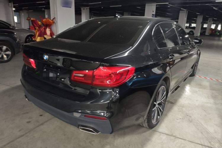 Used BMW 5 Series 2020 530Li Leading Model M Sport Package Rear Right 45 Deg