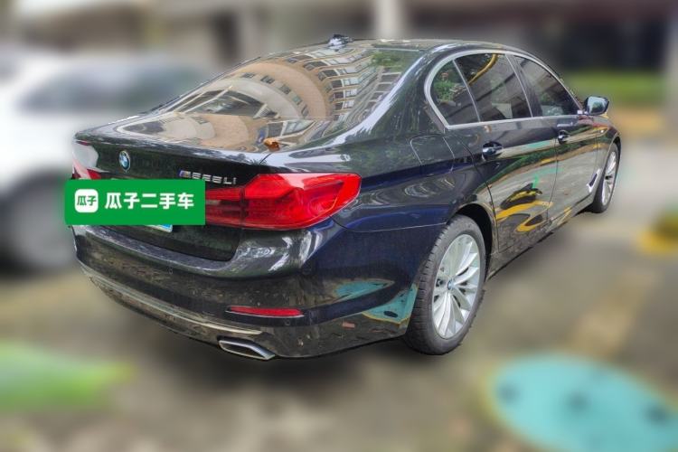 Used BMW 5 Series 2020 525Li Luxury Package Rear Right 45 Deg