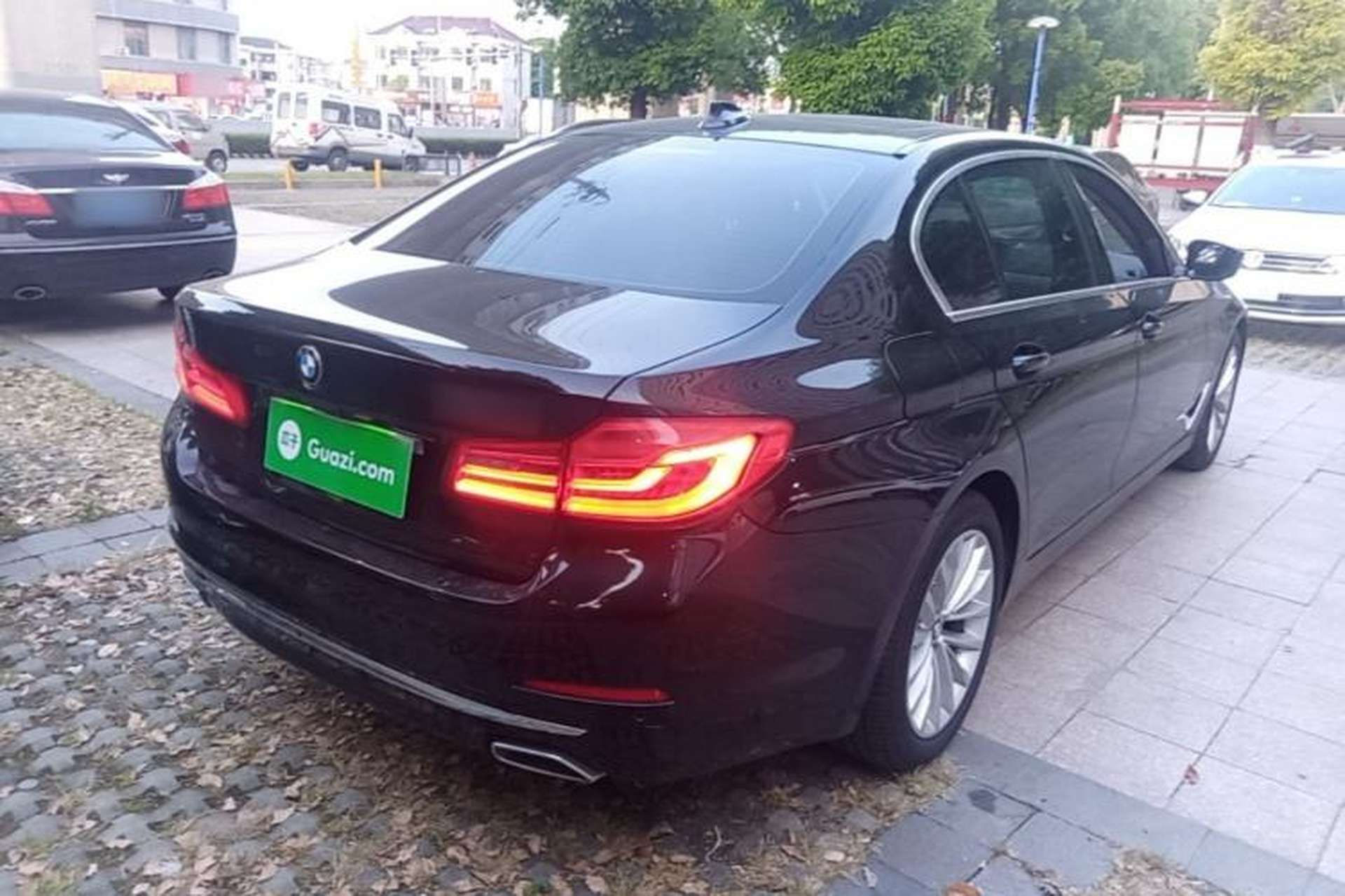 Used BMW 5 Series 2020 530Li Leading Edition Luxury Package Rear Right 45 Deg
