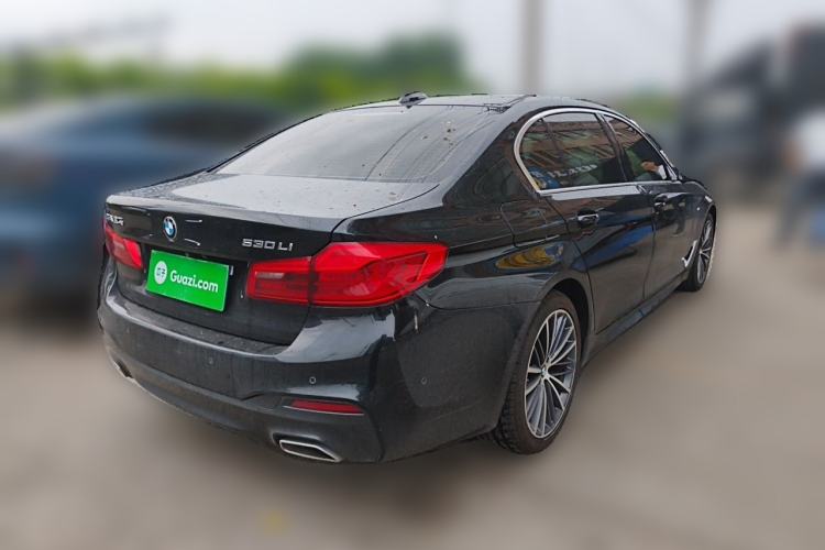 Used BMW 5 Series 2020 530Li Leading Model M Sport Package Rear Right 45 Deg