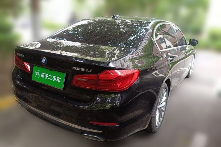 Used BMW 5 Series 2020 525Li Luxury Package Rear Right 45 Deg