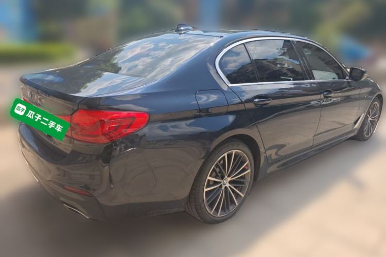 Used BMW 5 Series 2020 530Li Leading Model M Sport Package Rear Right 45 Deg