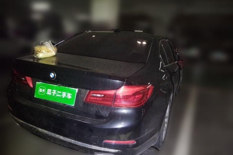 Used BMW 5 Series 2020 530Li Leading Edition Luxury Package Rear Right 45 Deg