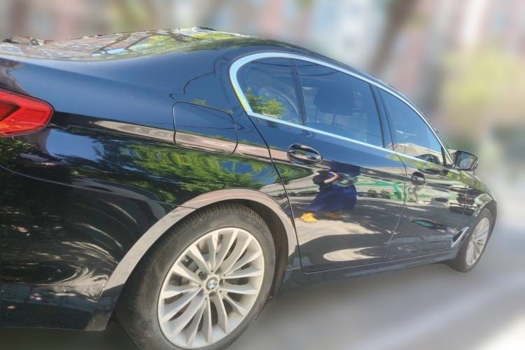 Used BMW 5 Series 2020 530Li Luxury Edition Premium Package Rear Right 45 Deg