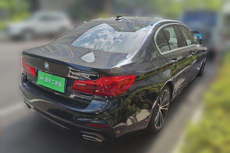 Used BMW 5 Series 2020 530Li Leading Model M Sport Package Rear Right 45 Deg