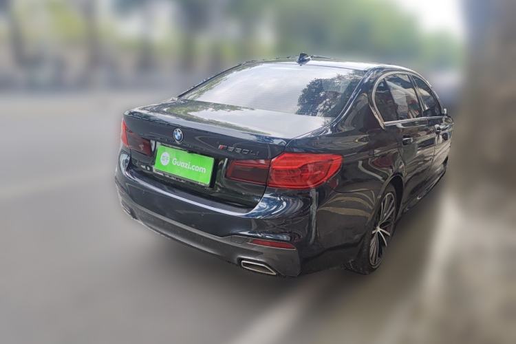 Used BMW 5 Series 2020 530Li Leading Model M Sport Package Rear Right 45 Deg
