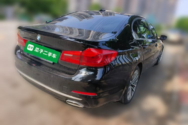 Used BMW 5 Series 2020 530Li Leading Edition Luxury Package Rear Right 45 Deg