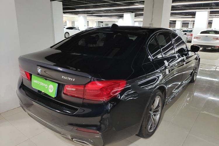 Used BMW 5 Series 2020 525i M Sport Package Rear Right 45 Deg