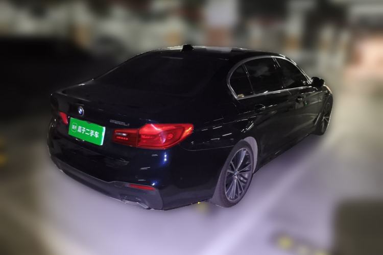 Used BMW 5 Series 2020 530Li Luxury Edition M Sport Package Rear Right 45 Deg