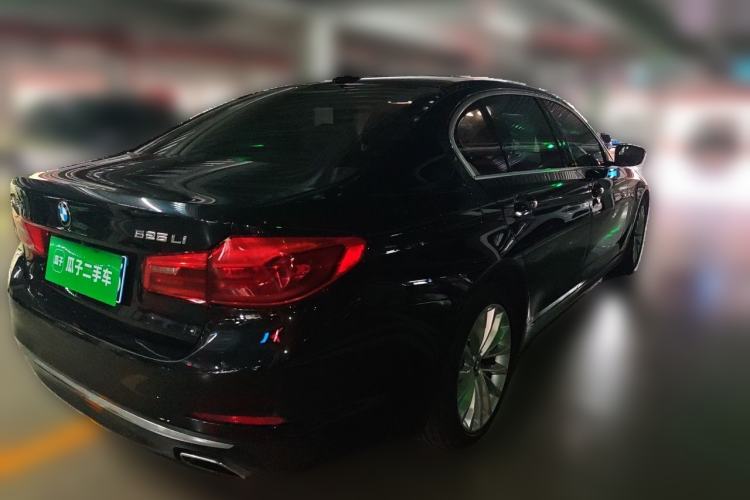 Used BMW 5 Series 2020 525Li Luxury Package Rear Right 45 Deg