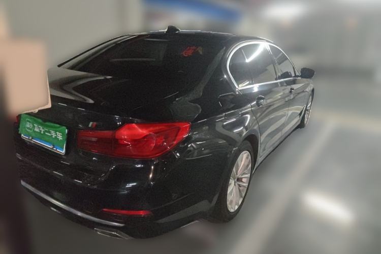 Used BMW 5 Series 2020 530Li Luxury Edition Premium Package Rear Right 45 Deg