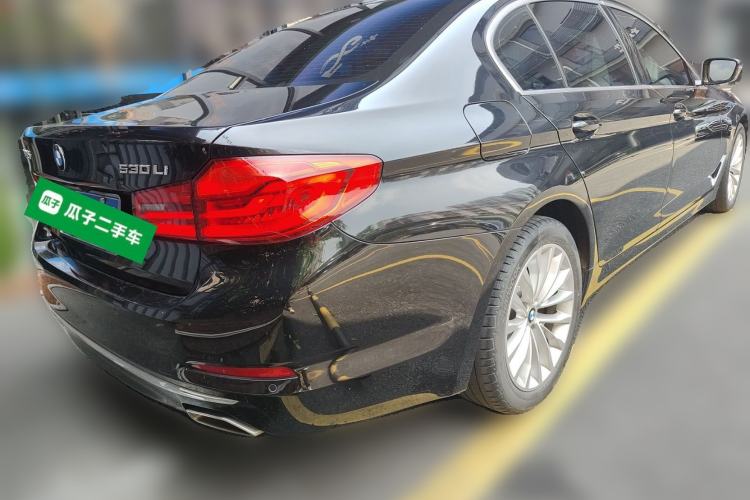 Used BMW 5 Series 2020 530Li Leading Edition Luxury Package Rear Right 45 Deg
