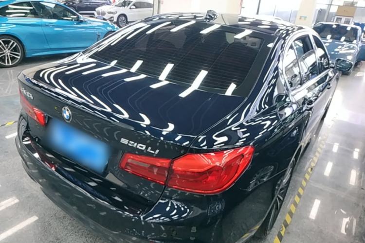 Used BMW 5 Series 2020 530Li Luxury Edition M Sport Package Rear Right 45 Deg