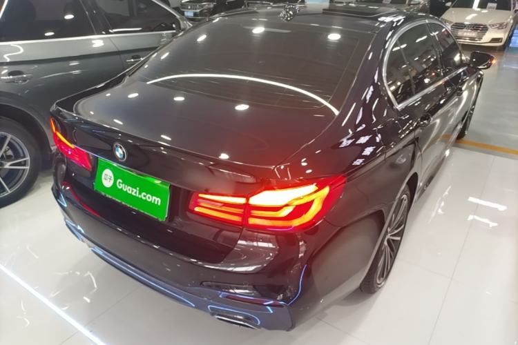 Used BMW 5 Series 2020 530Li Leading Model M Sport Package Rear Right 45 Deg
