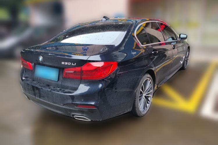 Used BMW 5 Series 2020 530Li Leading Model M Sport Package Rear Right 45 Deg