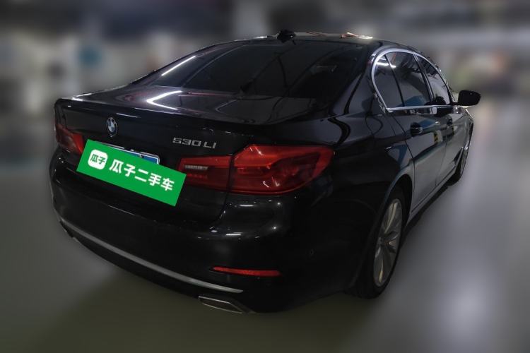 Used BMW 5 Series 2020 530Li Leading Edition Luxury Package Rear Right 45 Deg