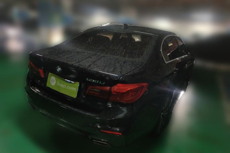 Used BMW 5 Series 2020 530Li Leading Model M Sport Package Rear Right 45 Deg