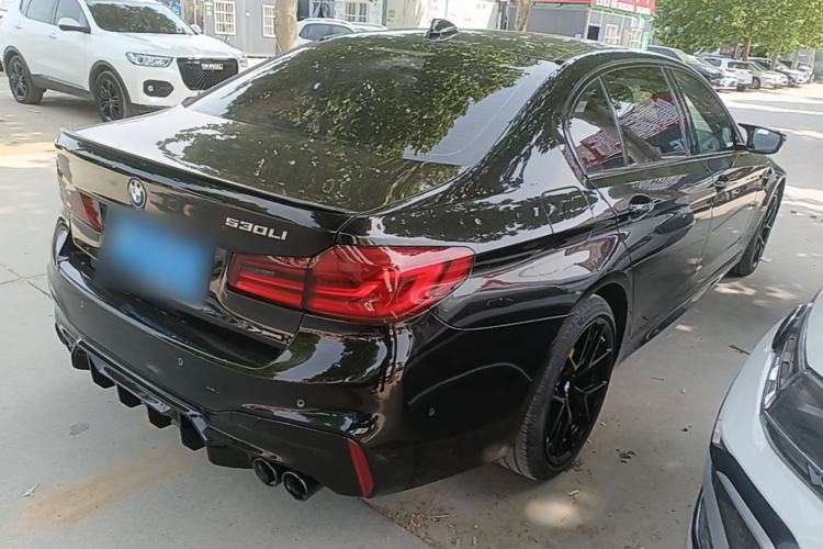 Used BMW 5 Series 2020 530Li Leading Model M Sport Package Rear Right 45 Deg