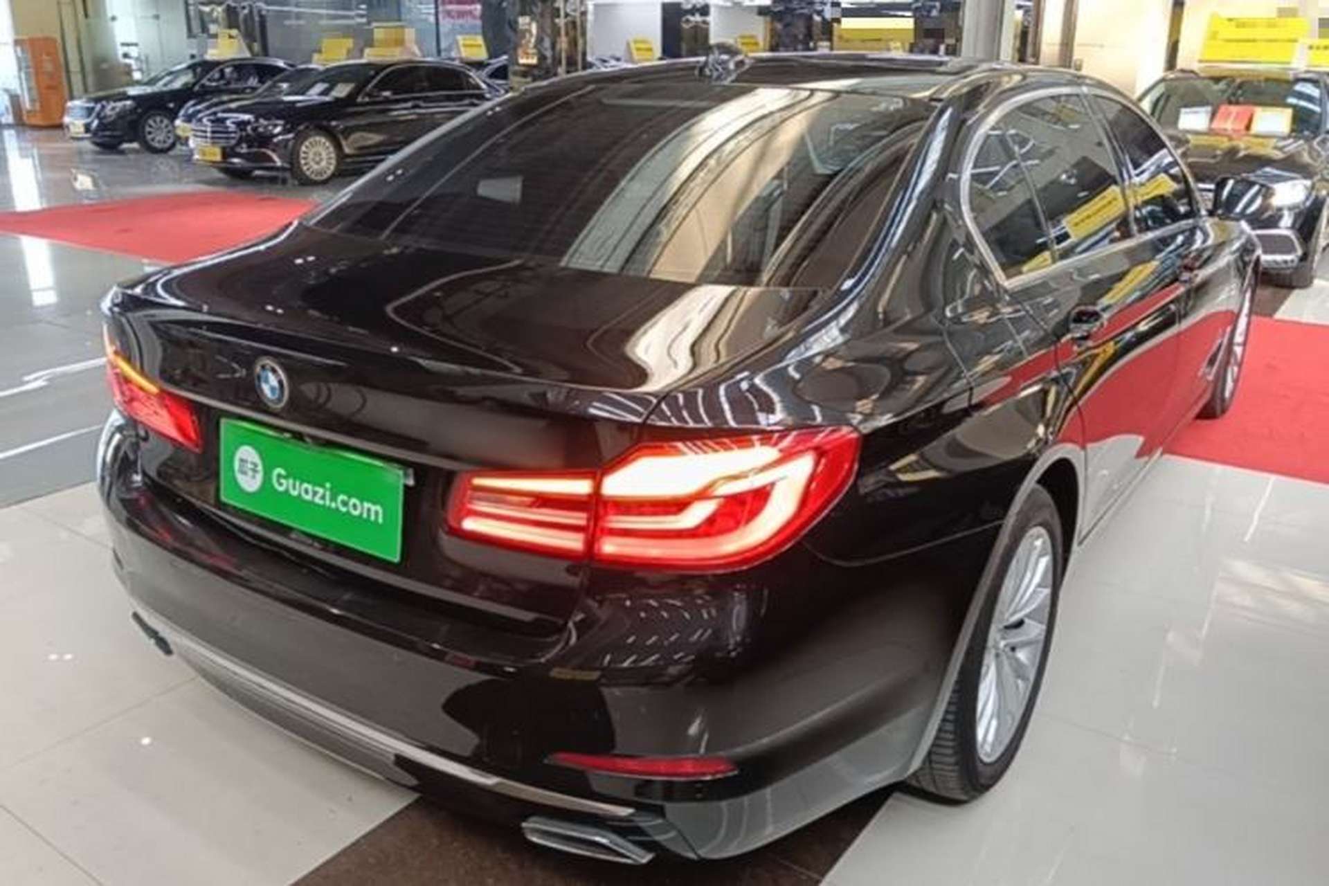 Used BMW 5 Series 2020 530Li Leading Edition Luxury Package Rear Right 45 Deg