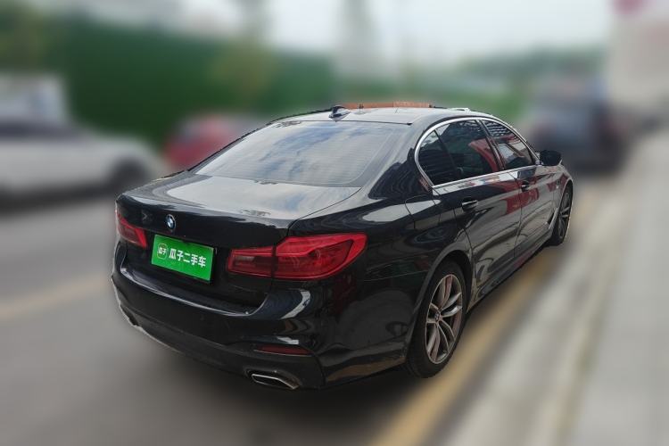 Used BMW 5 Series 2020 525Li M Sport Package Rear Right 45 Deg