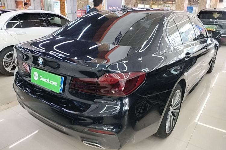 Used BMW 5 Series 2020 530Li Leading Model M Sport Package Rear Right 45 Deg