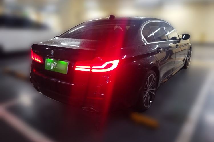 Used BMW 5 Series 2020 530Li Leading Model M Sport Package Rear Right 45 Deg