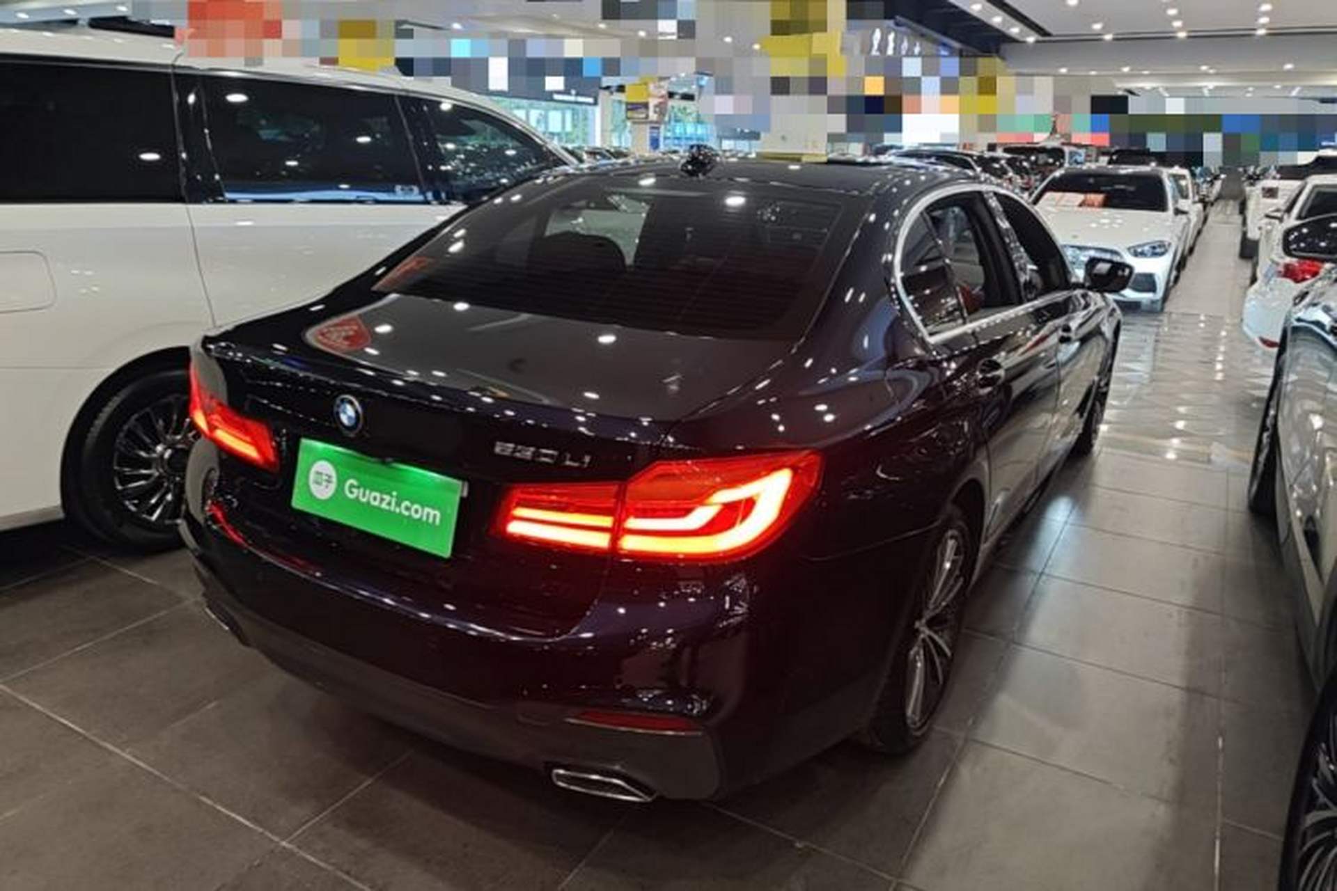 Used BMW 5 Series 2020 530Li Luxury Edition M Sport Package Rear Right 45 Deg