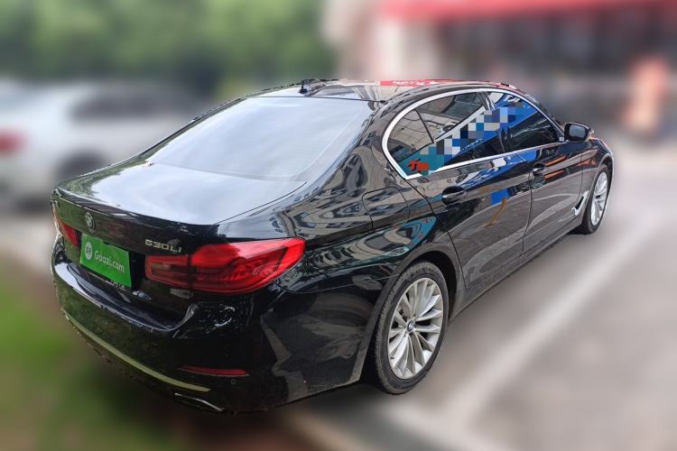 Used BMW 5 Series 2020 530Li Leading Edition Luxury Package Rear Right 45 Deg