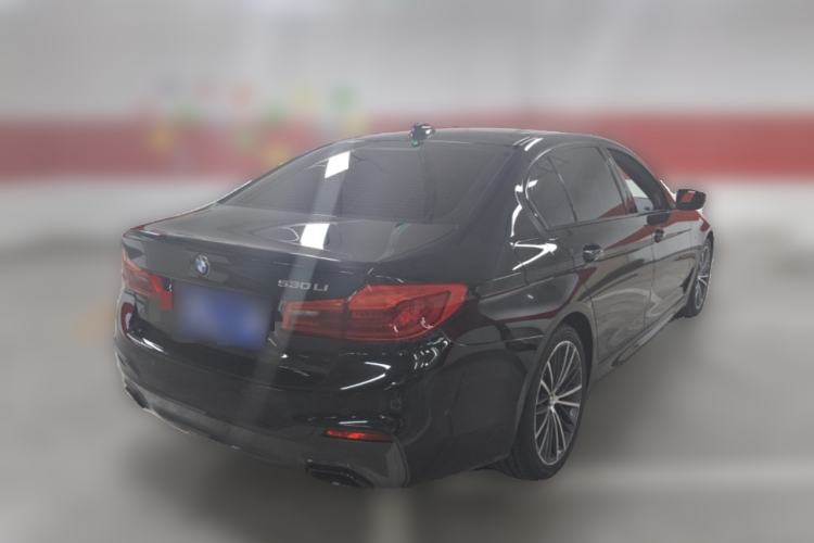 Used BMW 5 Series 2020 530Li Leading Model M Sport Package Rear Right 45 Deg