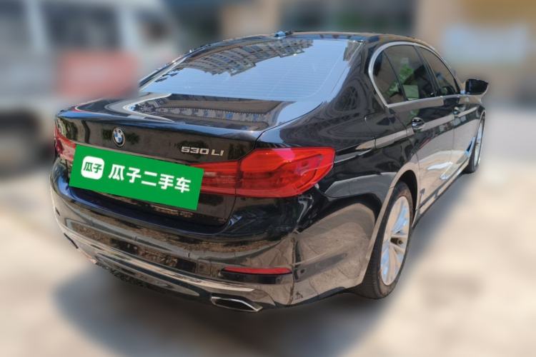 Used BMW 5 Series 2020 530Li Leading Edition Luxury Package Rear Right 45 Deg