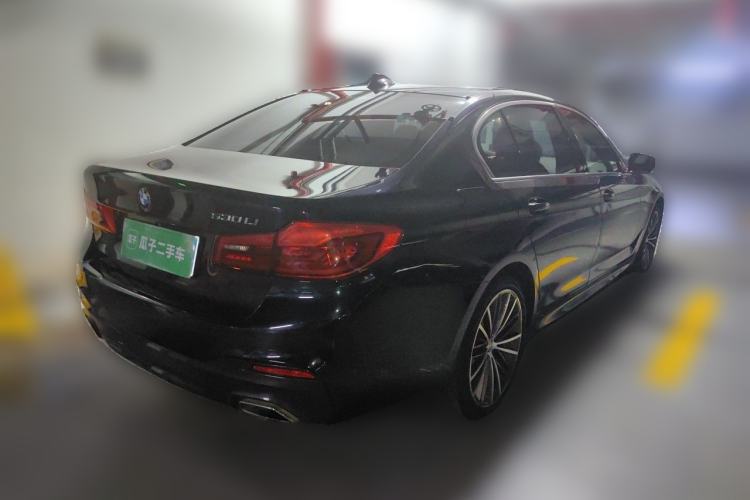 Used BMW 5 Series 2020 530Li Leading Model M Sport Package Rear Right 45 Deg