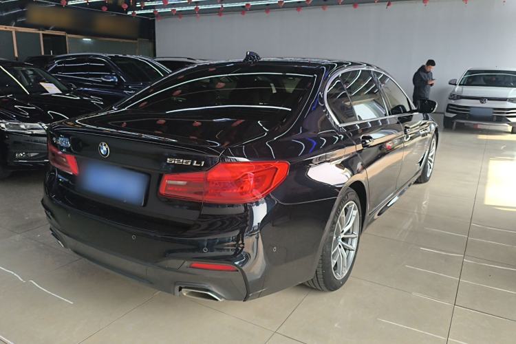 Used BMW 5 Series 2020 525Li M Sport Package Rear Right 45 Deg