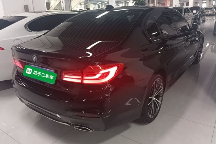 Used BMW 5 Series 2020 530Li Leading Model M Sport Package Rear Right 45 Deg